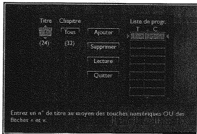 THOMSON DTH 220E ARGENT - Programmation de la lecture - 2