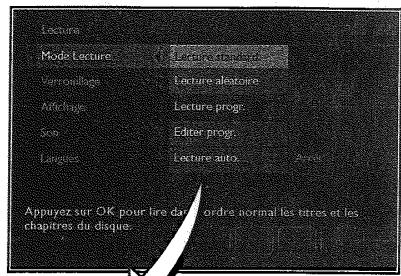 THOMSON DTH 220E ARGENT - Modes de lecture - 3