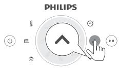 PHILIPS NA21100 - Enchufe el aparato a la toma de corriente. - 4