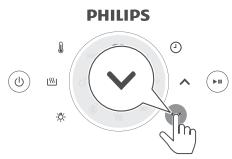 PHILIPS NA21100 - Csatlakoztassa a halozi dugot a fali aljzatba. - 1