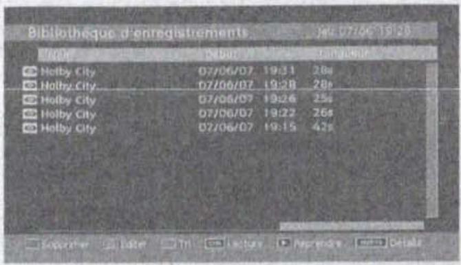WINDSOR WD 1911 T /MPEG2 - Bibliothèque des enregistrements - 1