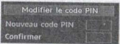 WINDSOR WD 1911 T /MPEG2 - Paramétrage du code PIN - 1