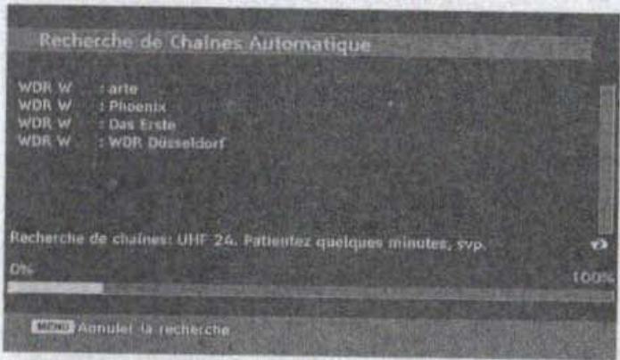 WINDSOR WD 1911 T /MPEG2 - Réglages initiaux - 3