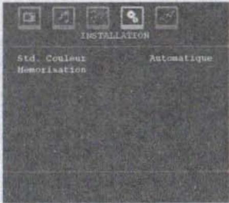 WINDSOR WD 1911 T /MPEG2 - Menu d'installation dans des modes AV - 1