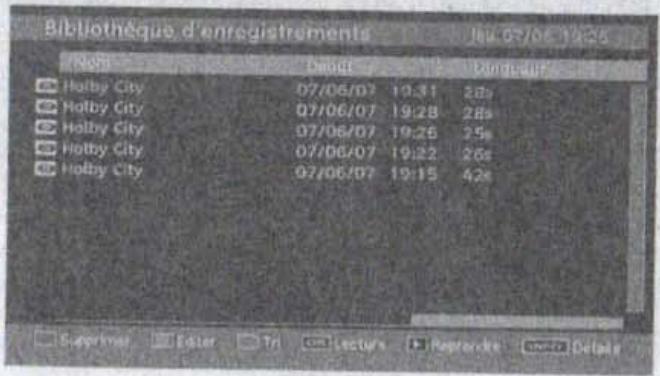 WINDSOR WD 1911 T /MPEG2 - Regarder les programmes enregistrés - 1