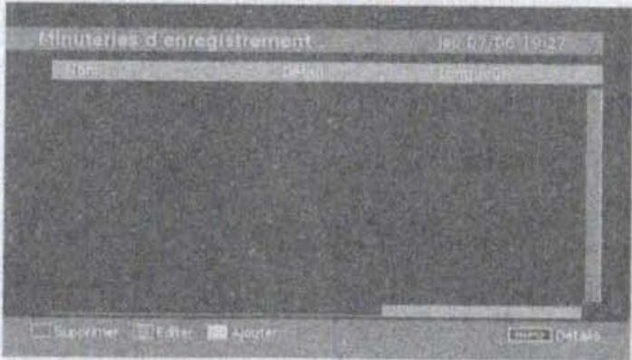 WINDSOR WD 1911 T /MPEG2 - Enregistrement des minuteries - 1