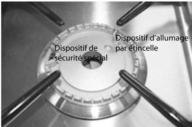FALCON KCH9ODFIV/CEU IVOIRE - Brûleurs de table de cuisson - 1