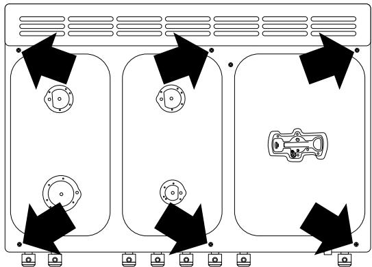 FALCON KCH9ODFIV/CEU IVOIRE - Dépose de la table de cuisson - 1