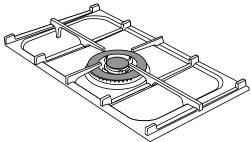 FALCON KCH9ODFIV/CEU IVOIRE - Brûleur de wok - 1