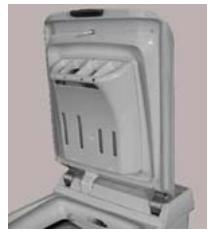 HOOVER HNT6714DSL - Nettoyage du BAC à produits et ses compartiments - 1