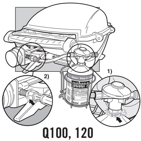 WEBER Q100 GAZ 386053 - DANGER - 1