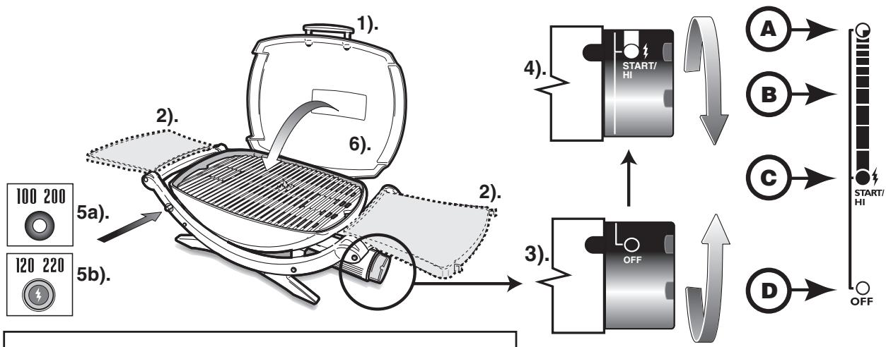 WEBER Q100 GAZ 386053 - Allumage - 1