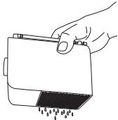 PANASONIC RF-D20BTEG-W - Précautions d'utilisation autour de la présence d'eau - 1