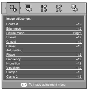 TOSHIBA STD-TW300 - Description des menus - 11