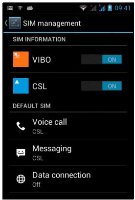 ACER LIQUID Z2 NOIR - Gestion SIM - 2