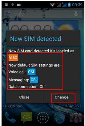 ACER LIQUID Z2 NOIR - Gestion SIM - 1
