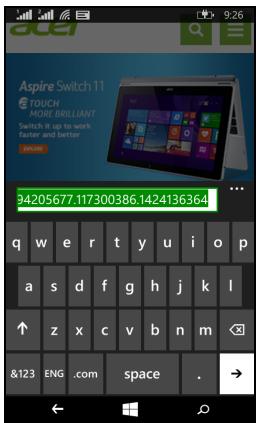 ACER LIQUID M220 LS NOIR - Utiliser le navigateur - 2