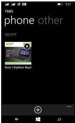 ACER LIQUID M220 LS NOIR - Utiliser le navigateur - 4