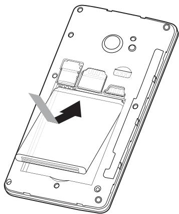 ACER LIQUID M220 LS NOIR - Installer une carte SIM ou une carte microsd - 2