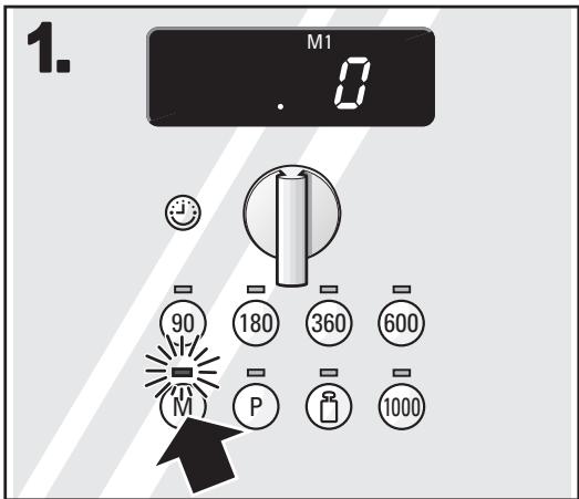 GAGGENAU EM200-131 - Mémoriser les réglages - 1