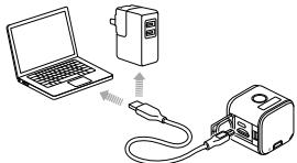 GOPRO HERO 4 SESSION - Pour charger la batterie : - 2