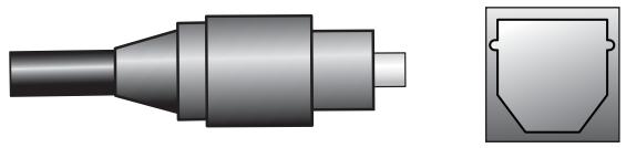 HARMAN KARDON AVR161 - Connexions audio numériques - optique - 1