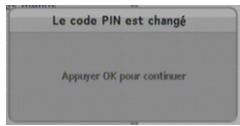 CGV PREMIO SATCO - Change le code PIN - 2