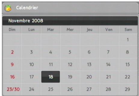 CGV PREMIO SATCO - Calendrier - 1