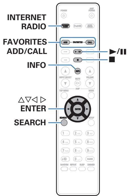 DENON DNP730 - Écoute de radio internet - 1