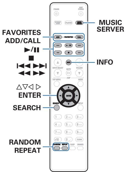 DENON DNP730 - Lecture de fichiers stockés sur un ordinateur et un stockage NAS - 1