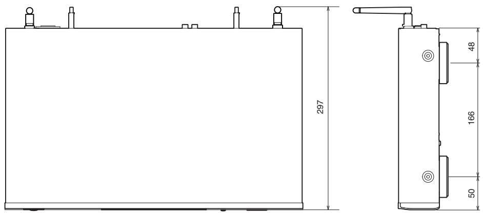DENON DNP730 - Dimensions - 1