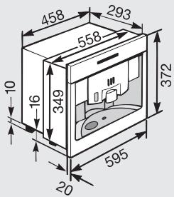 MIELE CVA 3660 IX - Possibilités d'encastrement et de combinaisons - 2