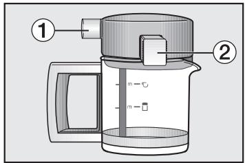 MIELE CVA 3660 IX - Lait chaud, mousse de lait et cappuccino - 1