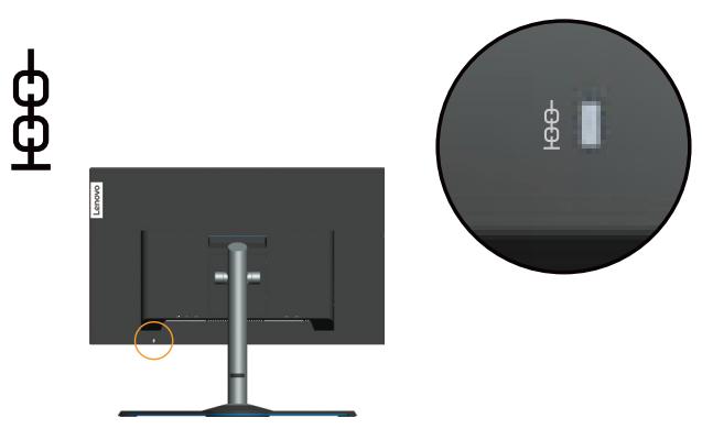 LENOVO 27GQ-25 - Fente de câble de verrouillage - 1