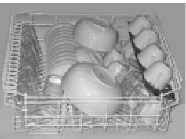 ARISTON LV620IX - Le réglage du panier supérieur? - 1