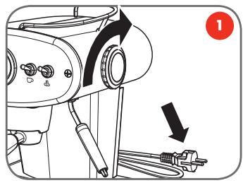 ILLY 1 iPERESPRESSO ROUGE - Installation et mise en service de l'appareil - 1