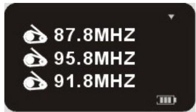 STOREX NC - Mémorisation de stations FM - 2