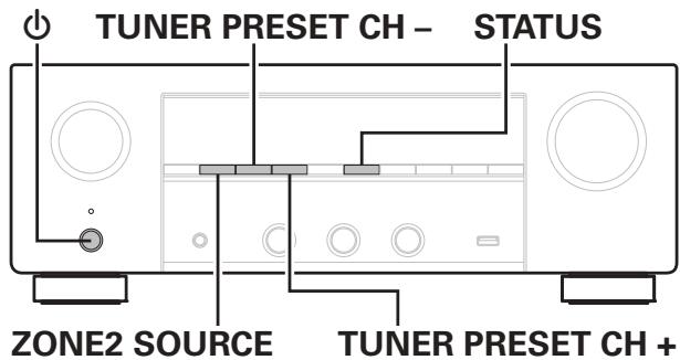 DENON DRA-800H - Fonction de verrouillage à distance - 1