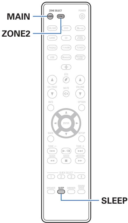 DENON DRA-800H - Fonction de minuterie sommeil - 1