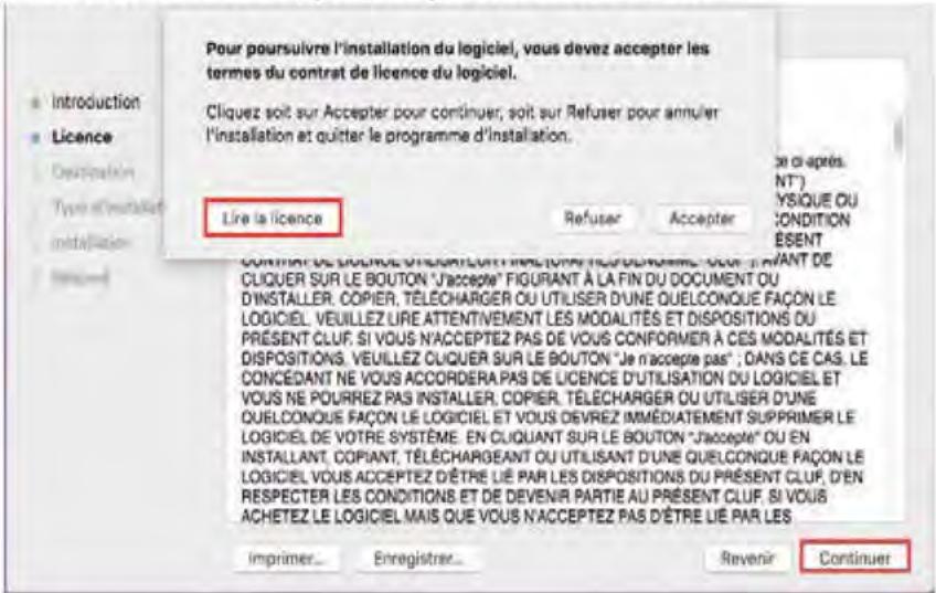 THOMSON TH-2500 - 3.2.1.Installation de pilote - 2