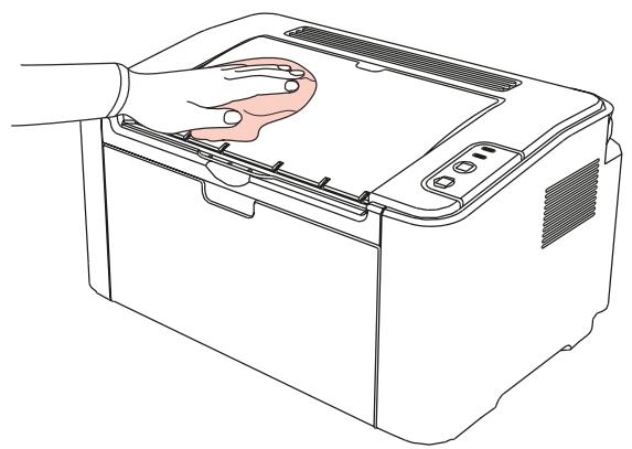 THOMSON TH-2500 - Veuillez nettoyer l'imprimante en suivant les étapes suivantes : - 3