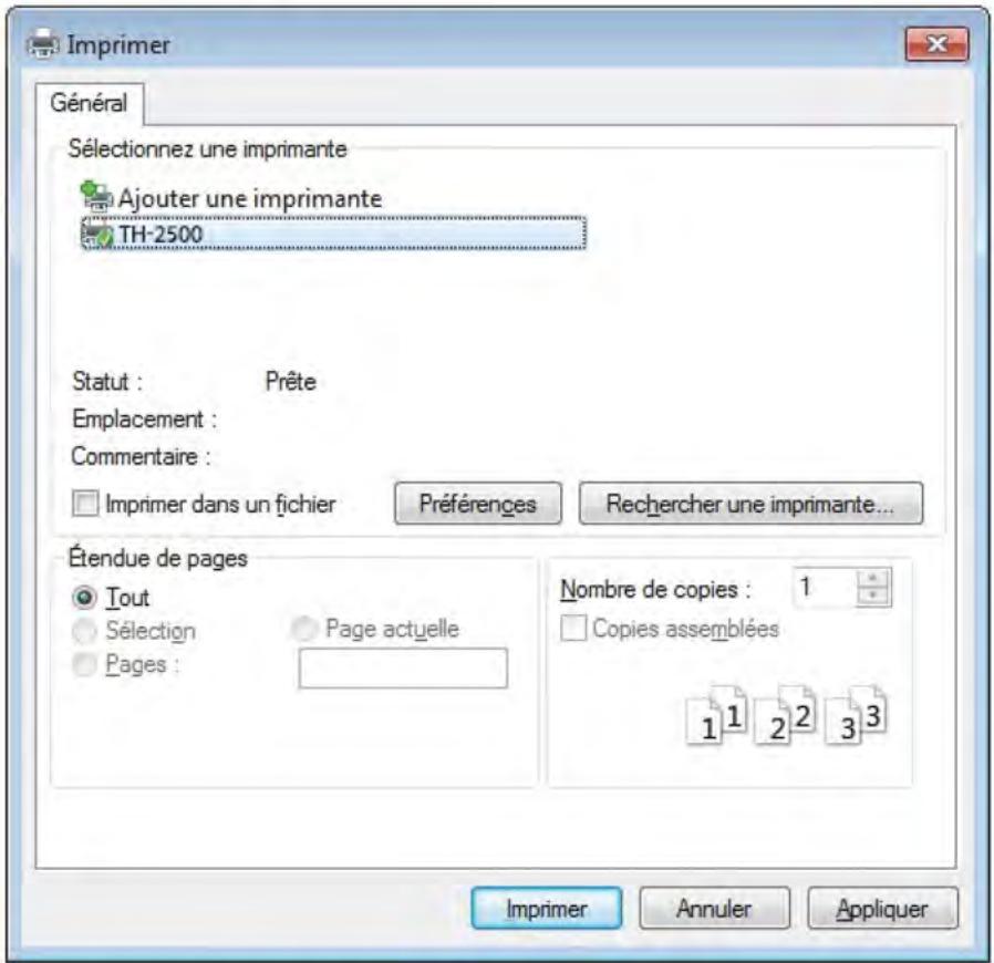 THOMSON TH-2500 - Recto verso manuel - 4