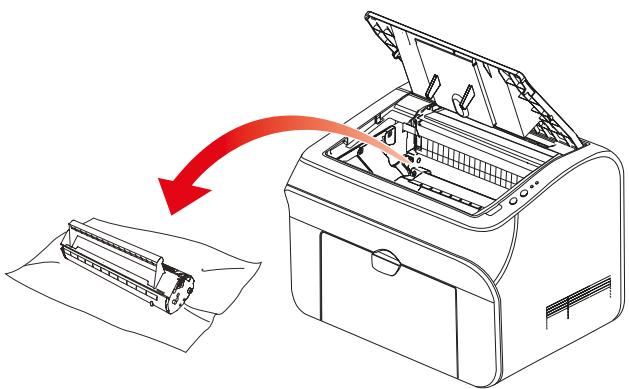 THOMSON TH-2500 - Bourrage papier dans l'imprimante - 8