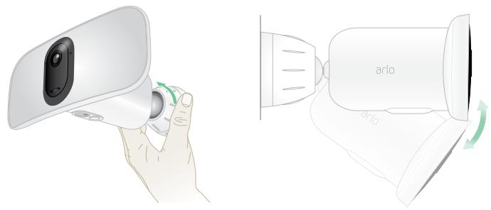 ARLO PRO3PACK2CAMERAS - Reposition your floodlight after mounting - 1
