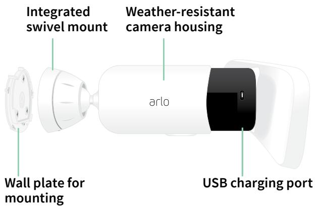 ARLO PRO3PACK2CAMERAS - Side view - 1