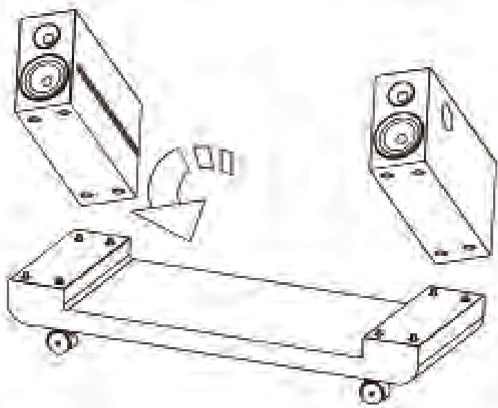 SOUNDVISION SV200W BLANC - CH SYSTEM - 11