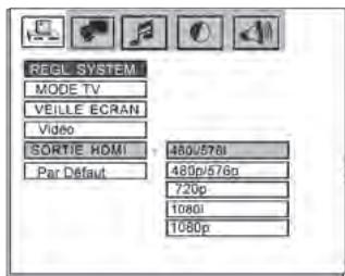 SOUNDVISION SV200W BLANC - Paramétrage HDMI - 1