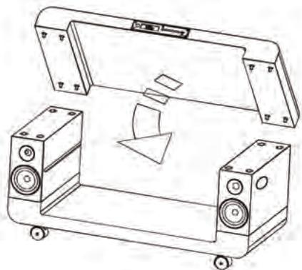 SOUNDVISION SV200W BLANC - CH SYSTEM - 12