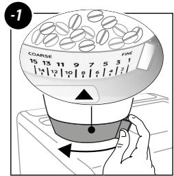 DELONGHI EC9455 - Pour obtenir une crème parfaite: - 1
