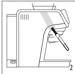DELONGHI EC9455 - Nettoyage du moulin - 2